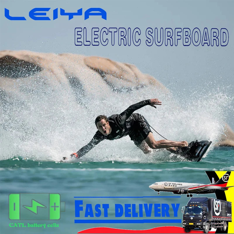 Carbon fiber electric surfboard  jet water ski