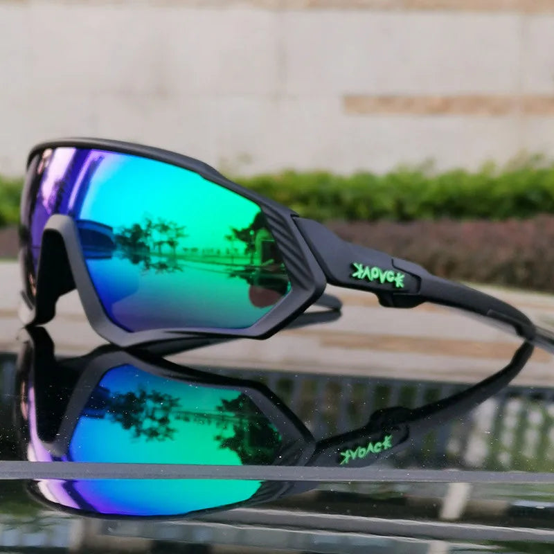 6 Lens Photochromic Polarized 2024  Sports Sunglasses