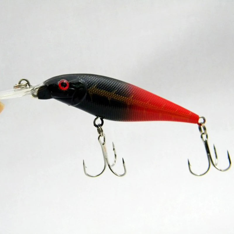 10 PCS  Fish Lure Set Wobbler Baits  Built-in Bill