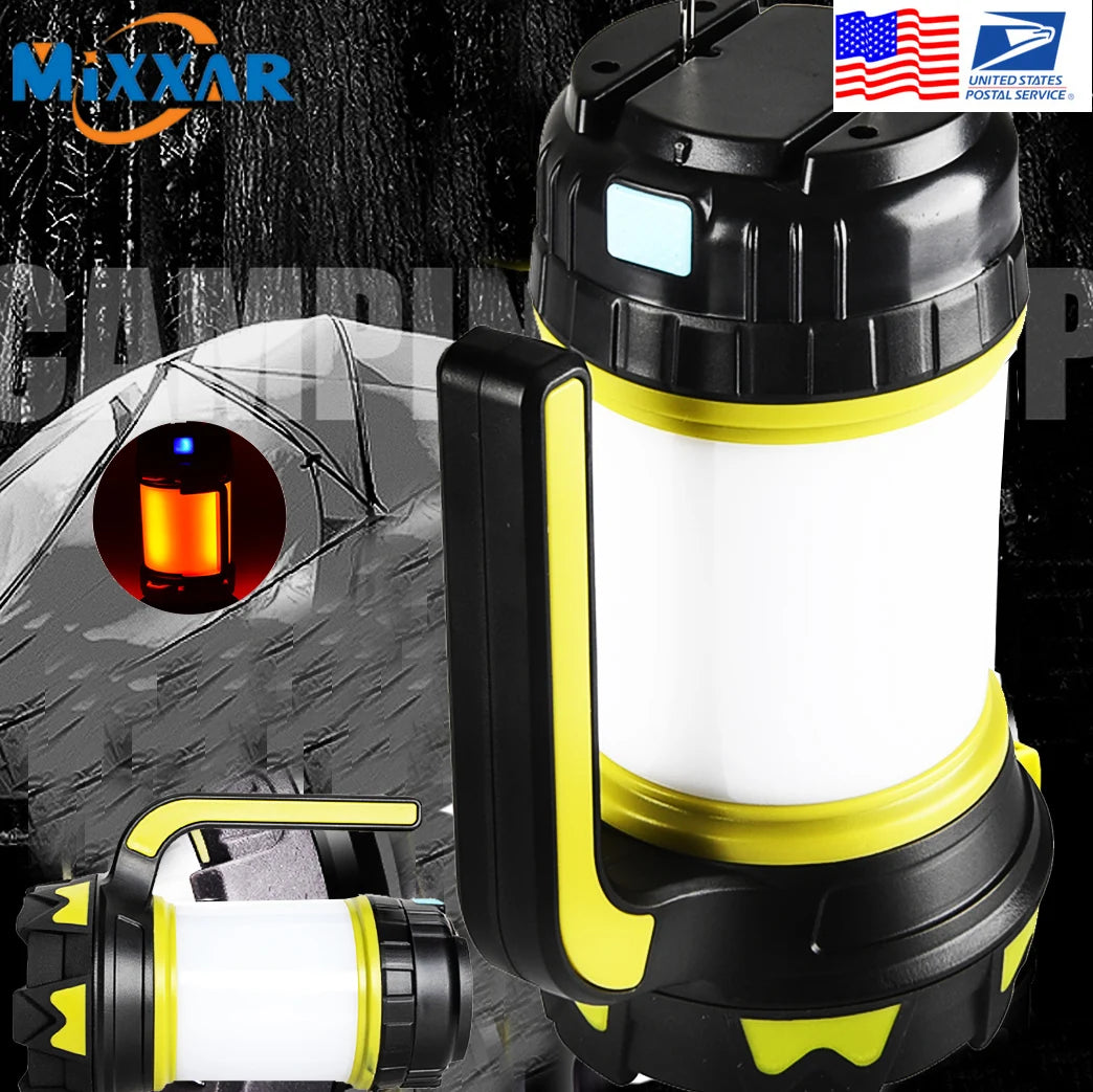 Powerful Lantern Rechargeable LED  Camping  Waterproof