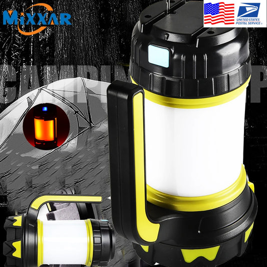 Powerful Lantern Rechargeable LED  Camping  Waterproof