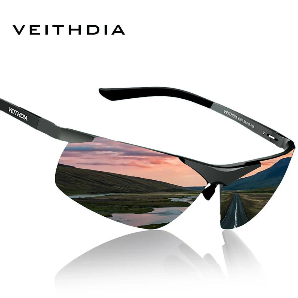 Sunglasses Men's Designer Sports Polarized UV400 Lens