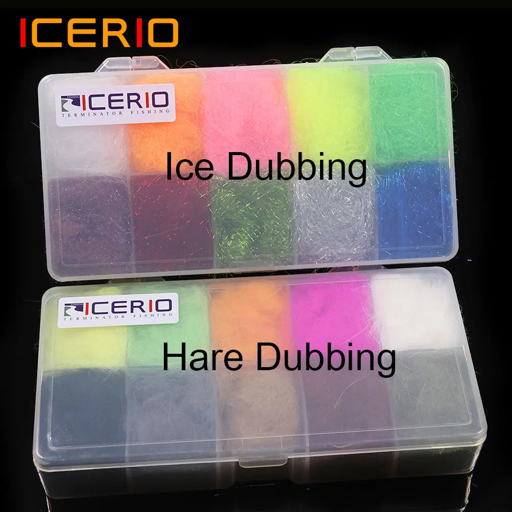 10 Colors Dub Kit-Ice /Hair Synthetic Fiber