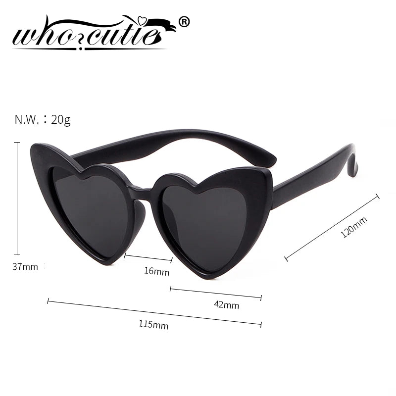 Polarized Sunglasses Girl  Heart Frame