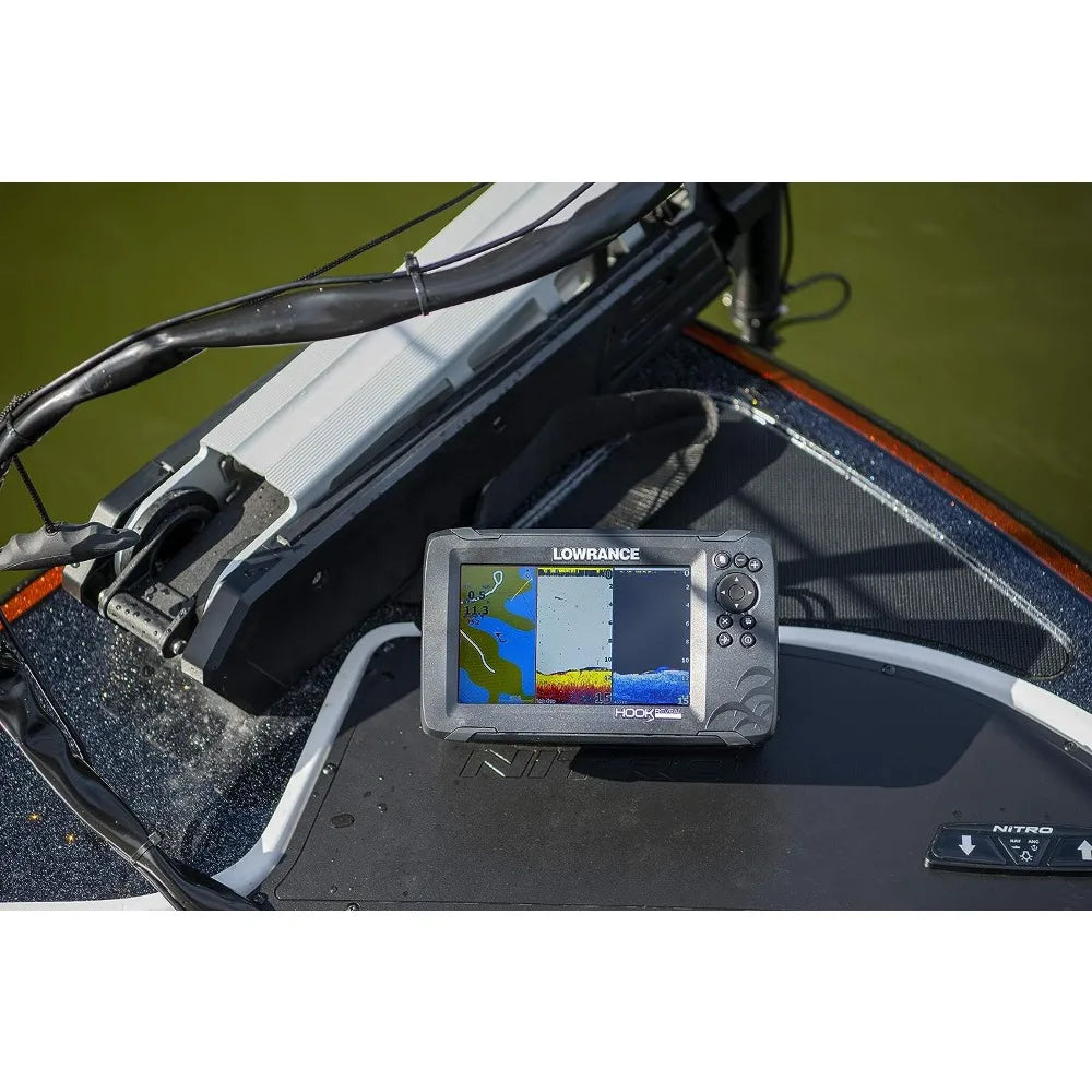 Hook Reveal 7 Inch Fish Finder with transducer