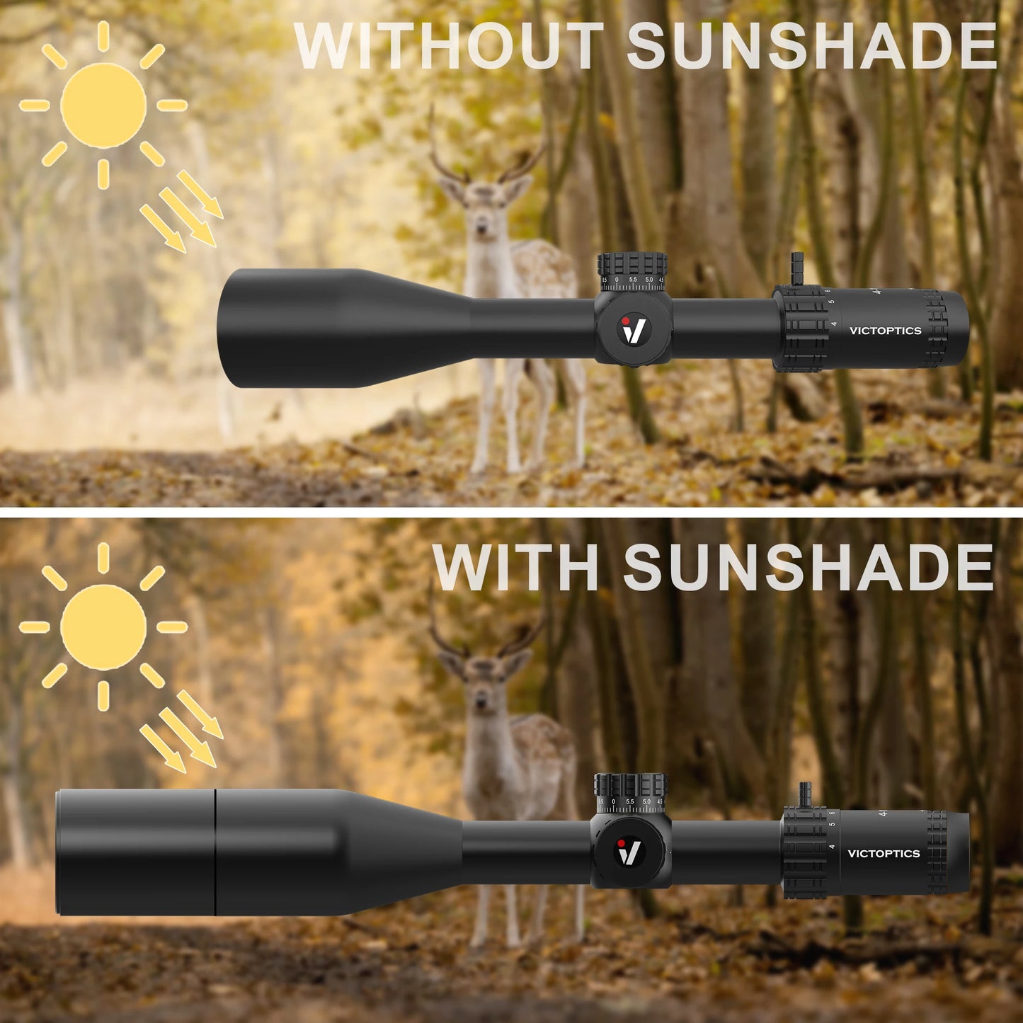 S4 4-16X44 MDL Sight Hunting Tactical Rifle Scopes