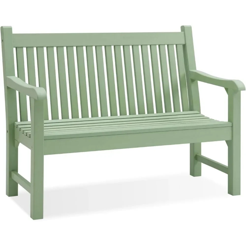 2-Person Poly Lumber Patio Bench