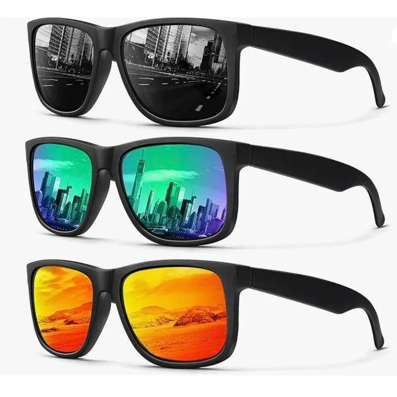 (Set of 3) Polarized Sunglasses for Men and Women