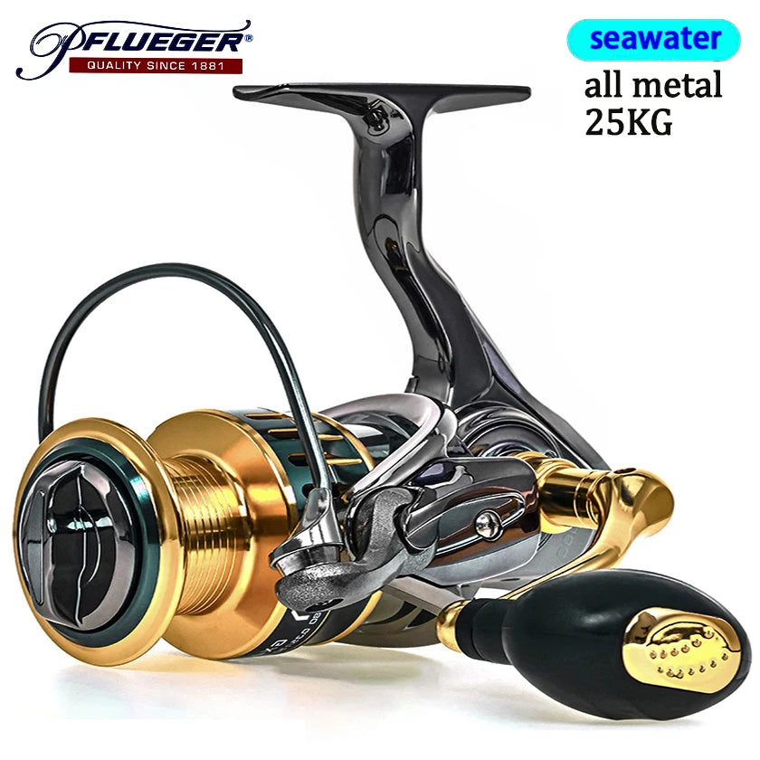 Pflueger fishing Reel CODEK 25KG High Speed Spinning  long throw