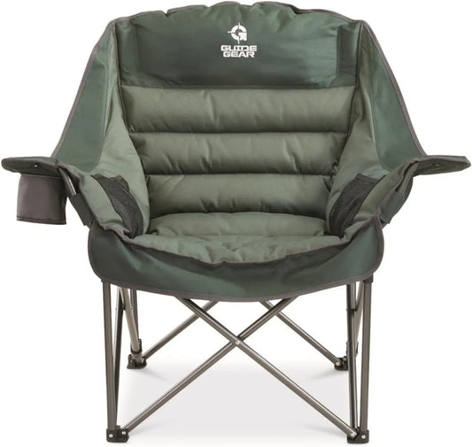 Oversized XL Padded , Portable, Camp Lounge Chairs for Outdoor,