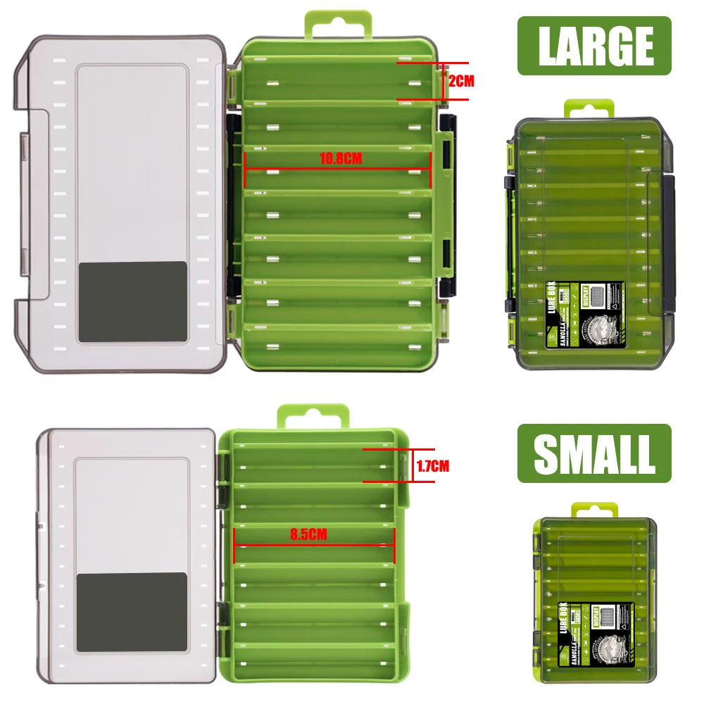 Fishing Tackle Box 14 Compartments Fishing Accessories Lure