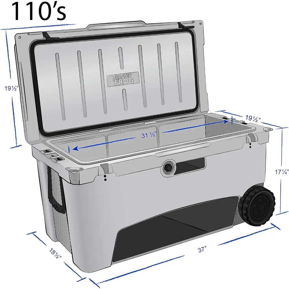 Cooler 110 Quart Heavy Duty High Performance