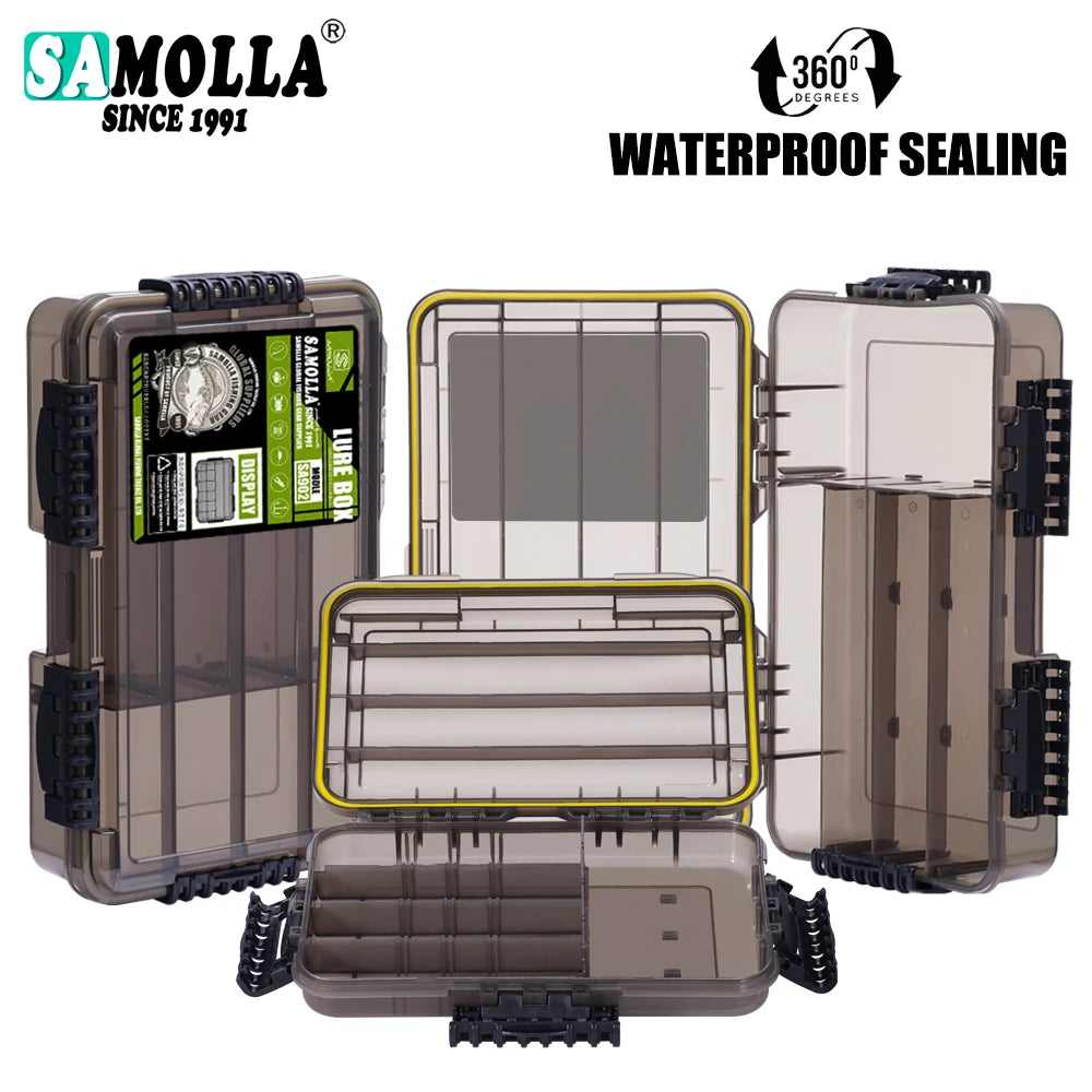 New Large Waterproof Fishing Tackle Box