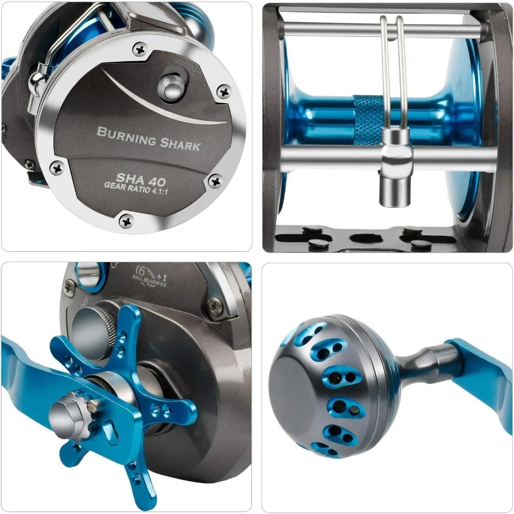 Trolling Reel  Level Wind Reels, Drag Reels