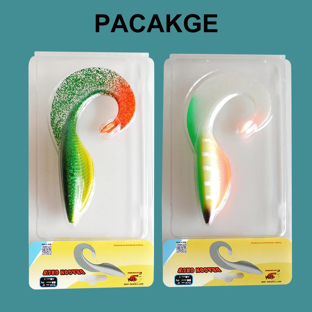 Big Soft Baits Dragon Grub 150mm Silicone