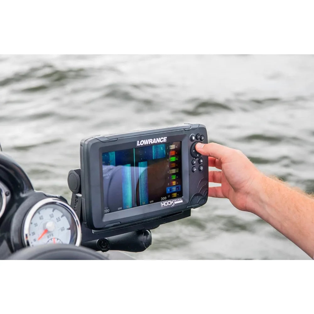 Hook Reveal 7 Inch Fish Finder with transducer