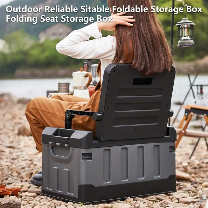 Portable Tackle Box, Camping  Box Camping Seat