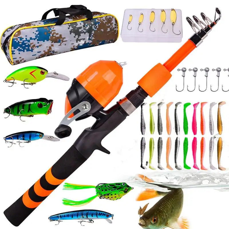 Kids Fishing Rod And Reel Set