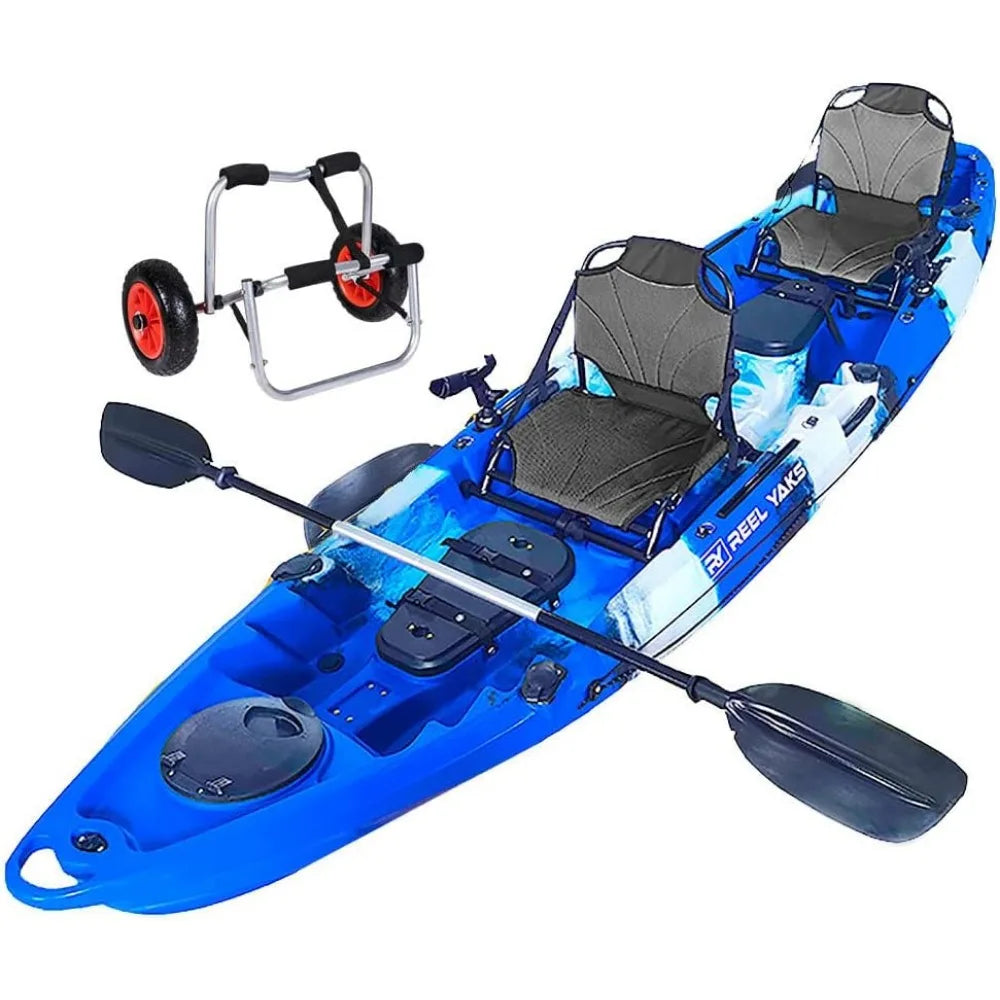 Tandem Fishing   | 12.5’ sit on top | Trolley