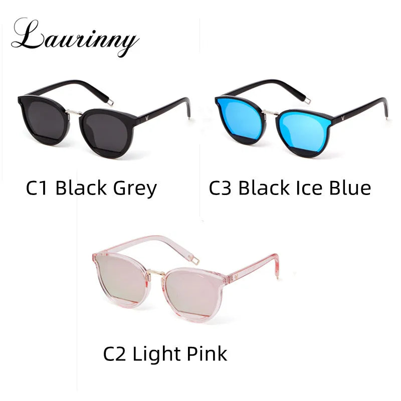 Trendy Polarized Sunglasses Women Blue Sea Lens