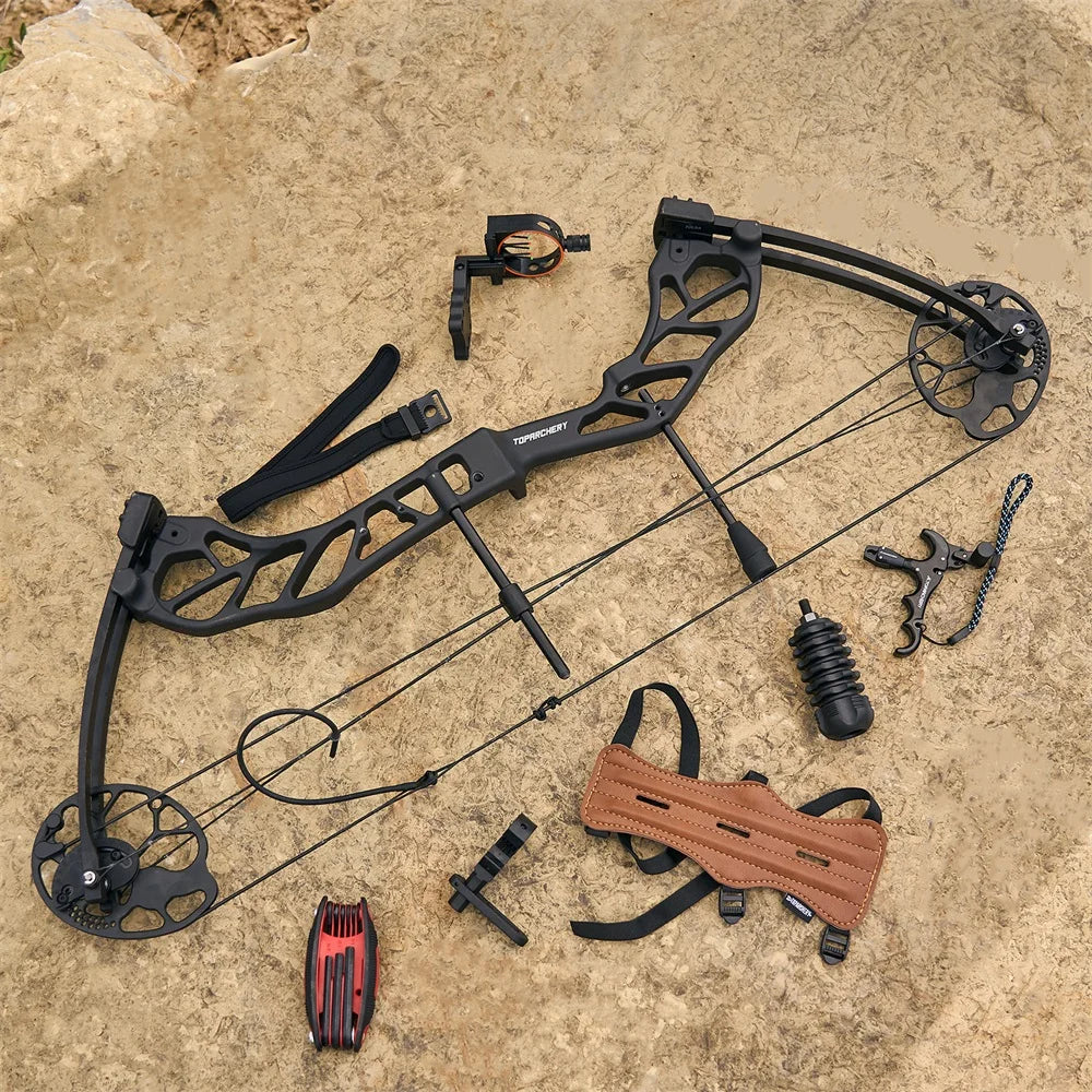 Compound Bow Set 19-70lbs Draw Weight Adjustable