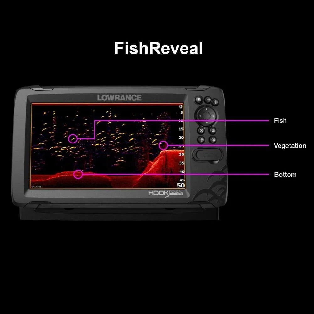 HOOK Reveal 7" Fish Finders with Transducers