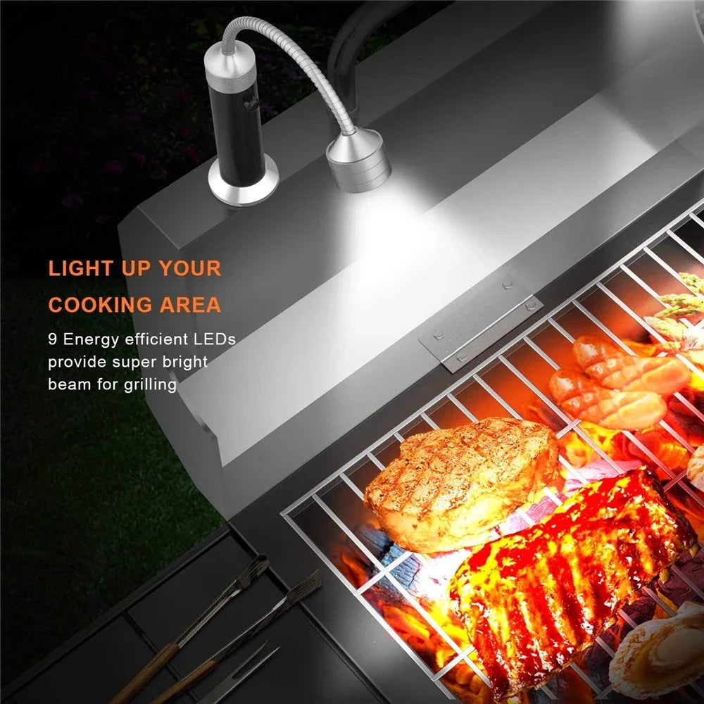 Magnetic Outdoor BBQ Barbecue Grill Led  Lights