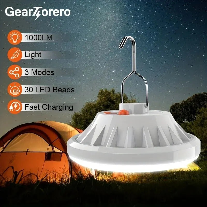 Rechargeable LED Camping Light , Waterproof,  Outdoor