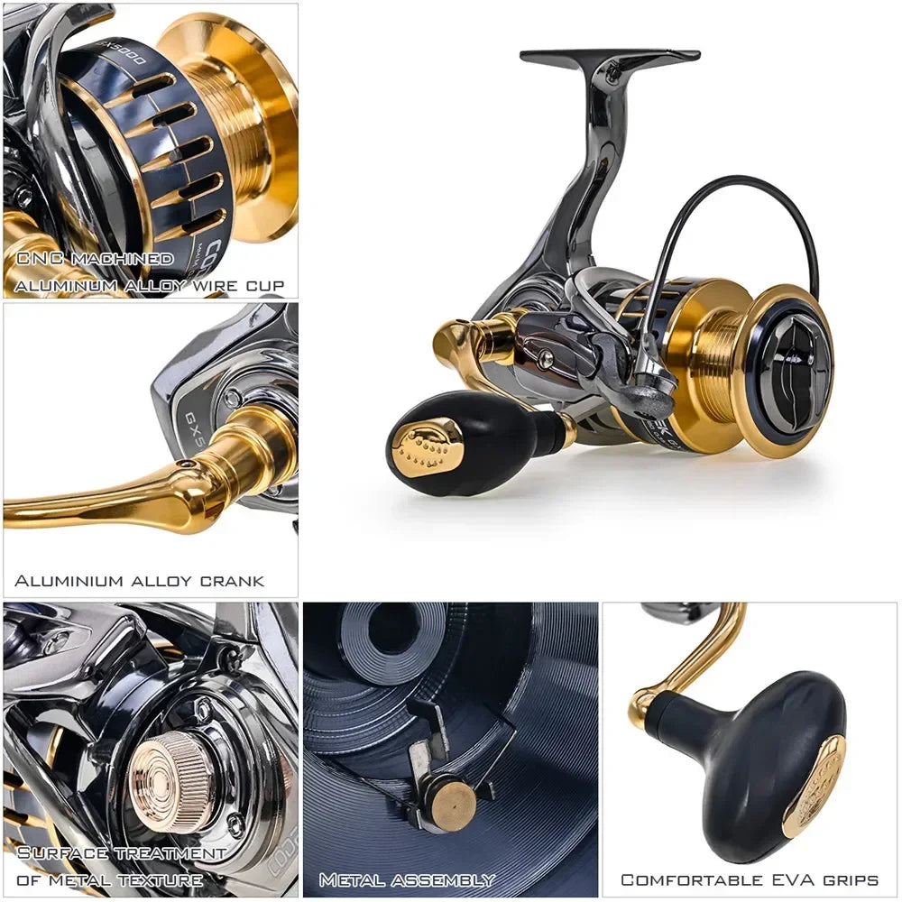 Mitchell fishing spinning reel, metal rocker arm