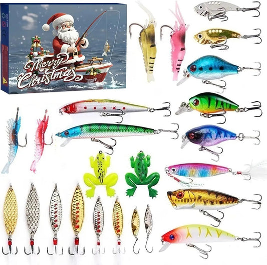 Fishing Advent Calendar Christmas Supplies 2024