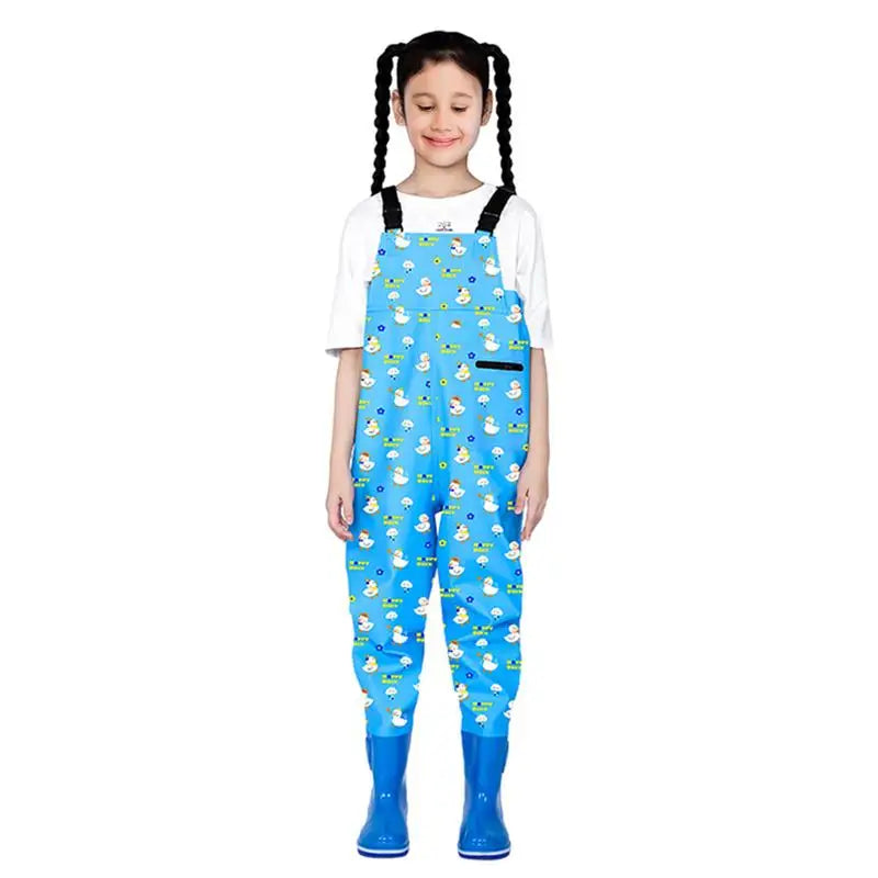 Fishing Waders For Kids One-Piece Kids Waders With Boot