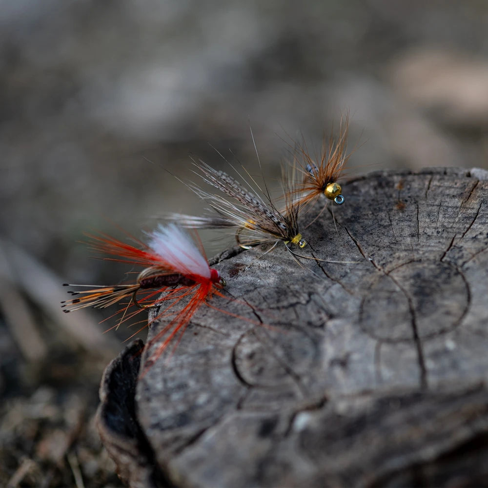 Fly Fishing Lure Kit Nymph Dry Wet