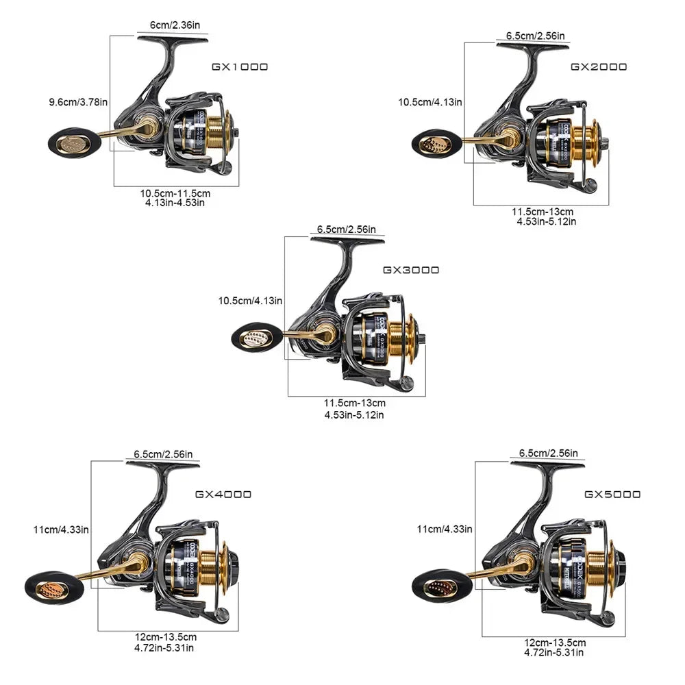 Mitchell fishing spinning reel, metal rocker arm