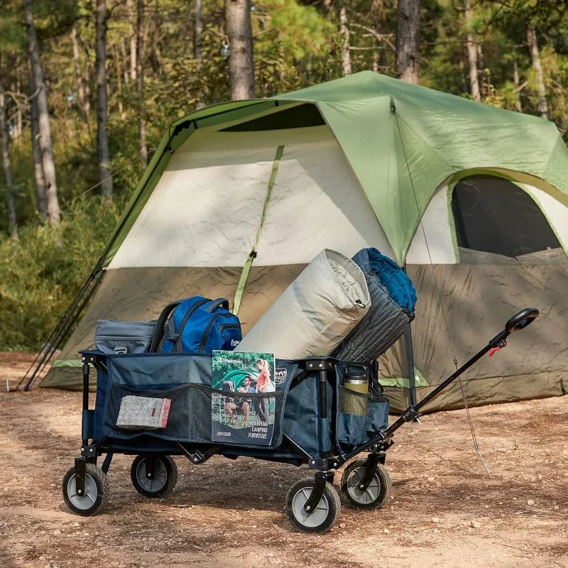 TIMBER RIDGE Collapsible Outdoor Folding Wagon Cart