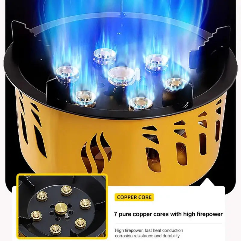 20000W Camping Gas Burner Portable Cassette Stove