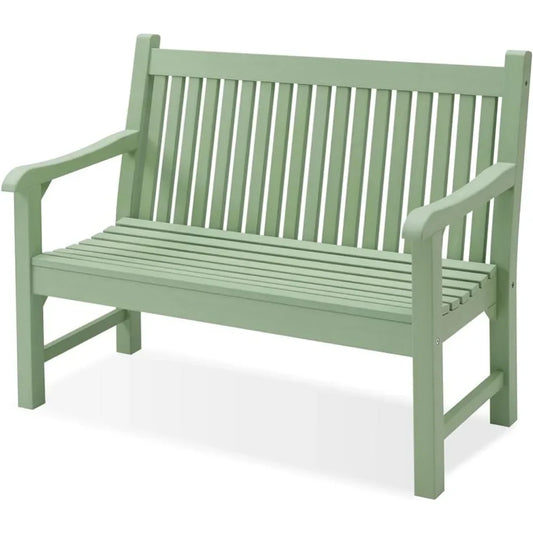 2-Person Poly Lumber Patio Bench