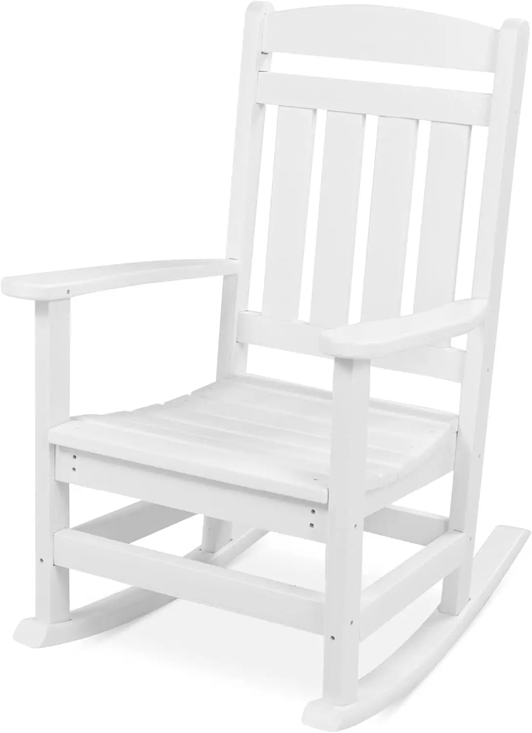 All-Weather Rocking Chair ,HDPE Porch Rocker