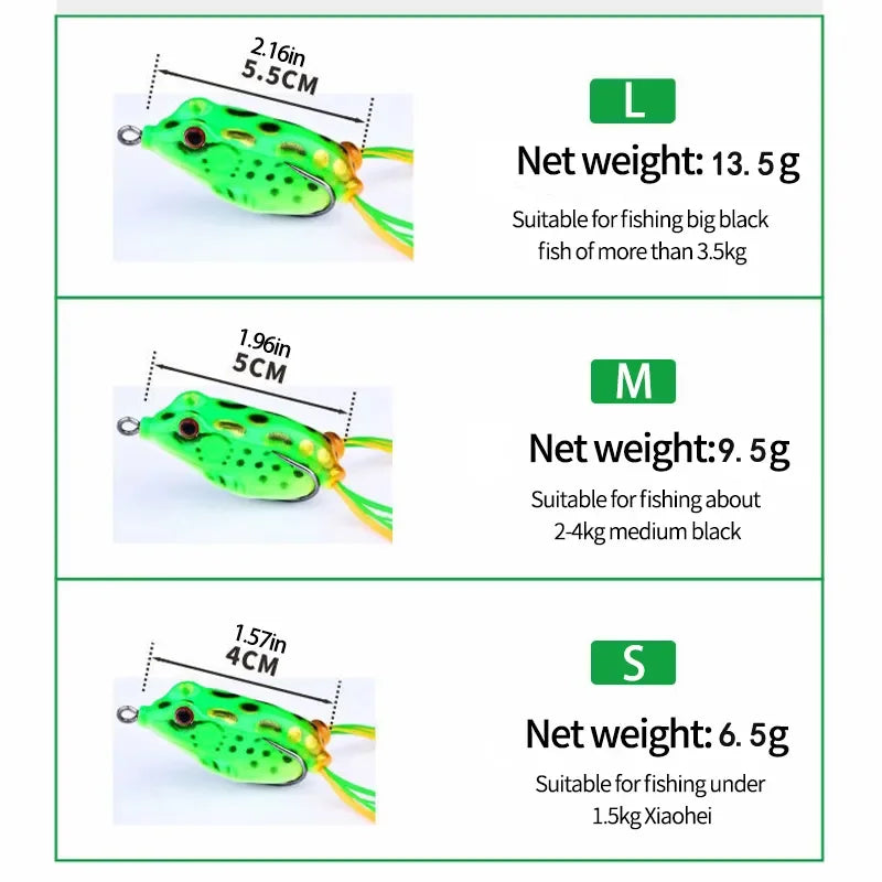 Frog Lures 2pcs Soft Tube Bait Plastic Fishing