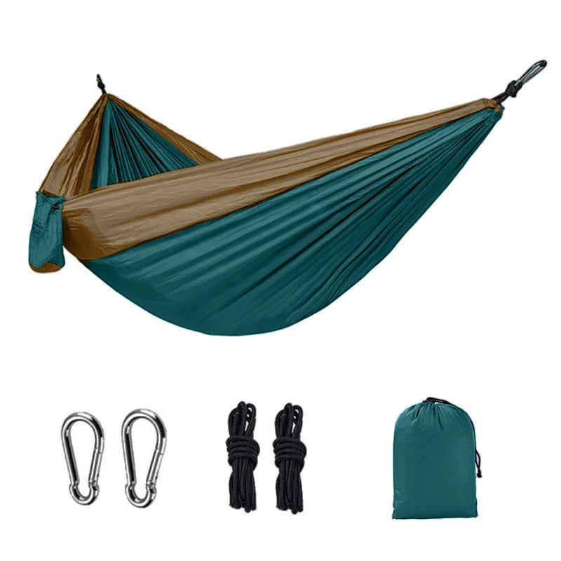 Single Person Portable Hammock  Parachute Fabric