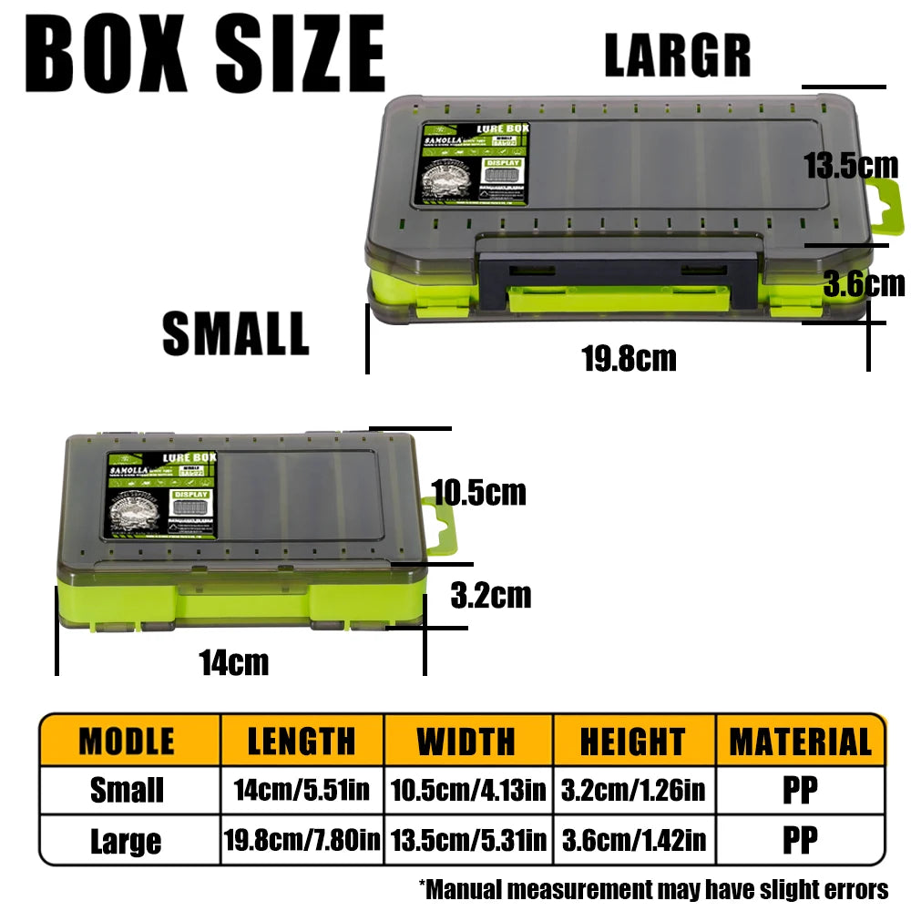 Fishing Tackle Box 14 Compartments Fishing Accessories Lure