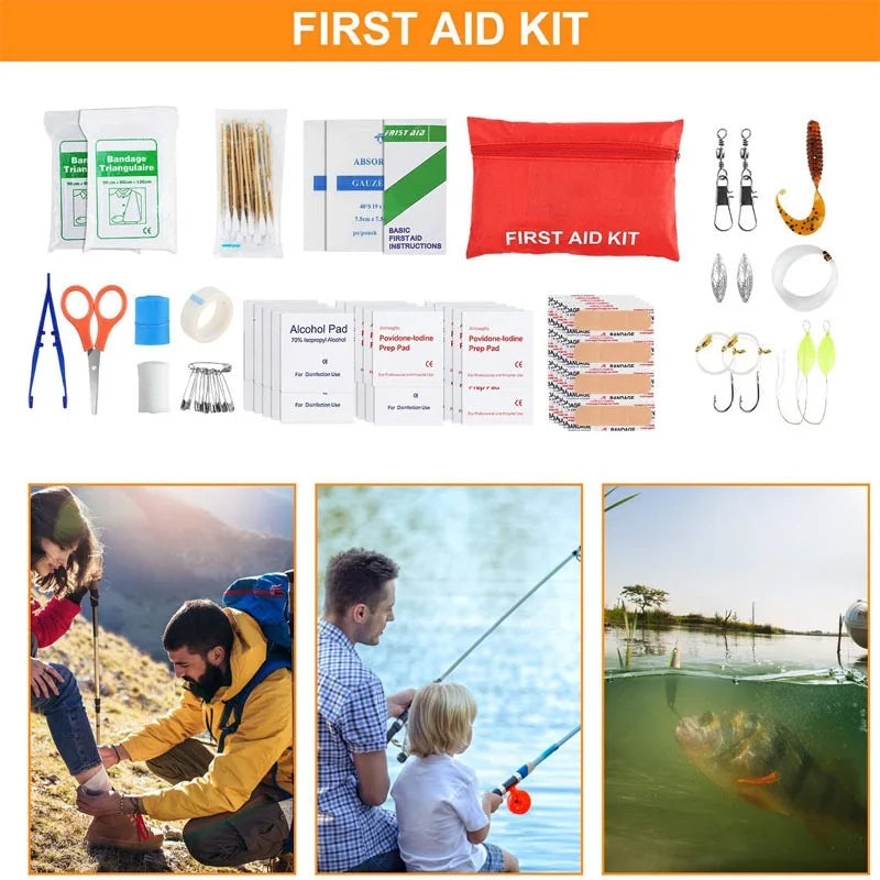 Emergency Medical Supplies For Hiking Camping Backpacking