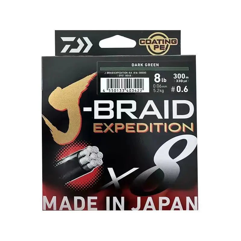 2024 DAIWAPE J-Braid Expedition X8A Braided 8 stands