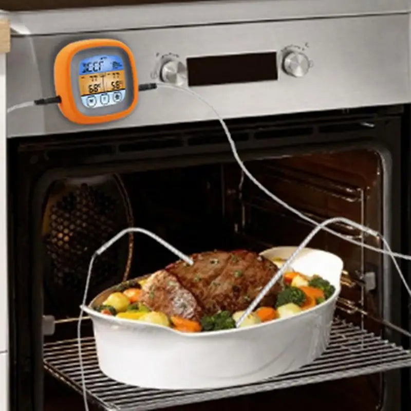 Grilling Digital Meat Thermometer With 2 Probes