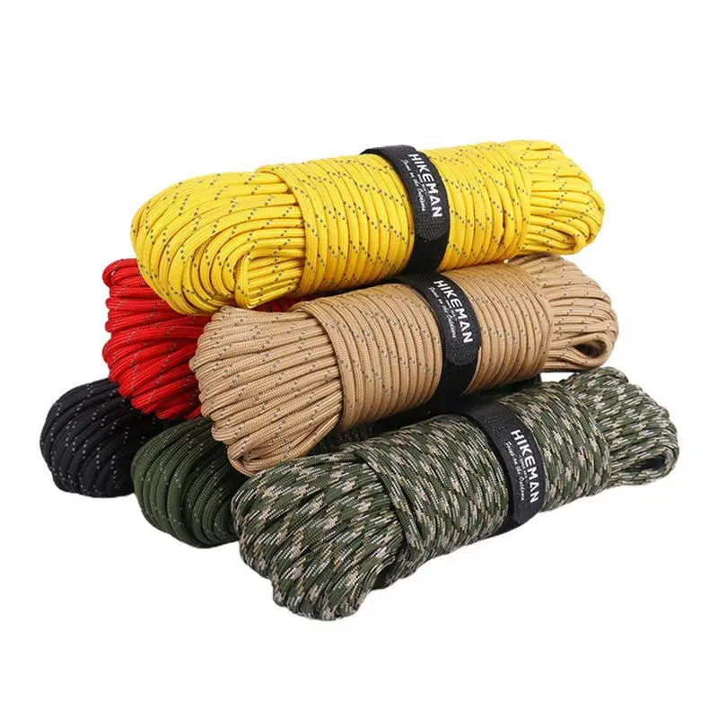 Paracord Reflective Outdoor Survival Rope 49.2ft