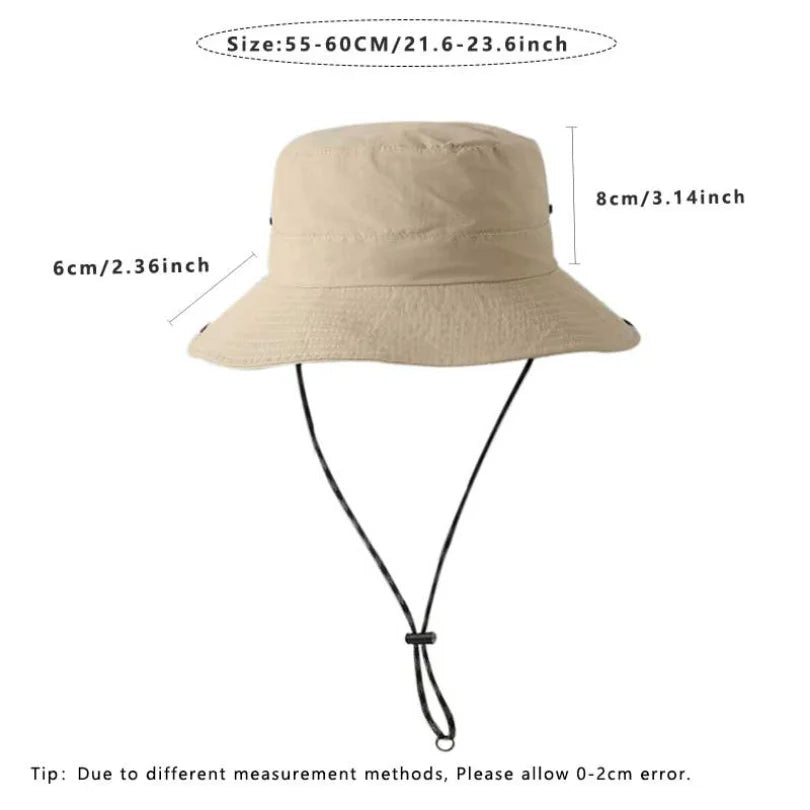 Waterproof Bucket Hat for Women Quick Drying