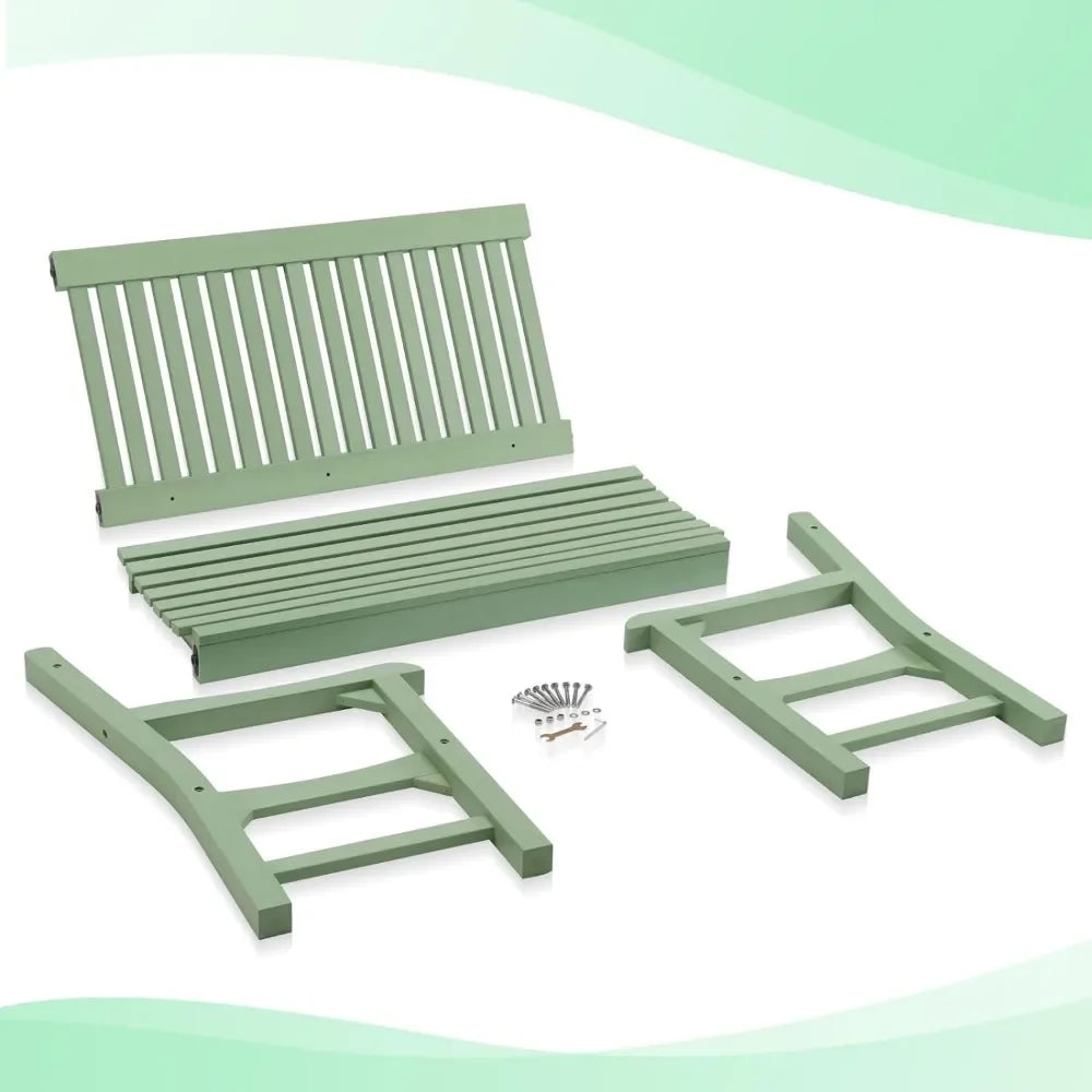 2-Person Poly Lumber Patio Bench