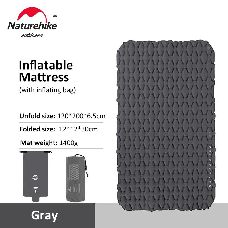 Naturehike Camping Ultralight Double Air Mattress Outdoor