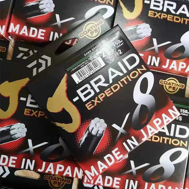 2024 DAIWAPE J-Braid Expedition X8A Braided 8 stands