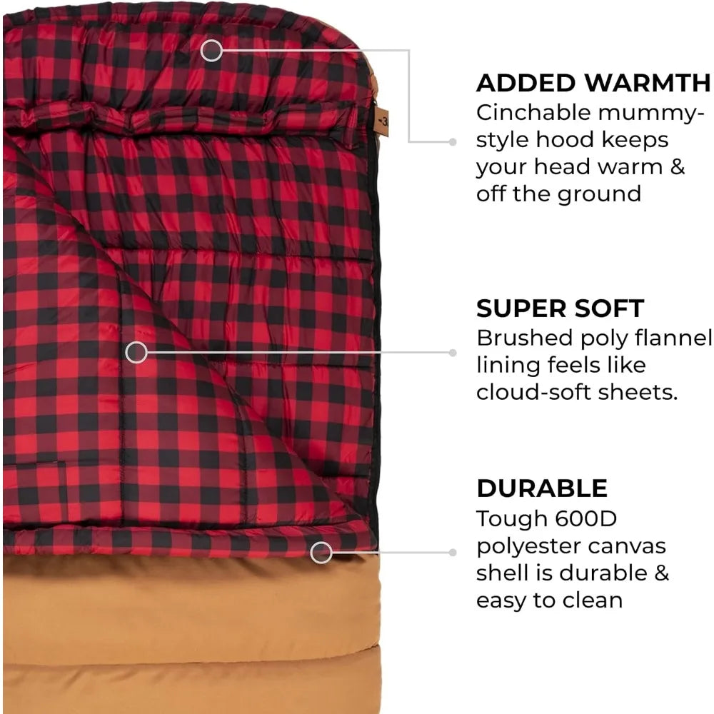 Warm and Comfortable Camping Sleeping Bag