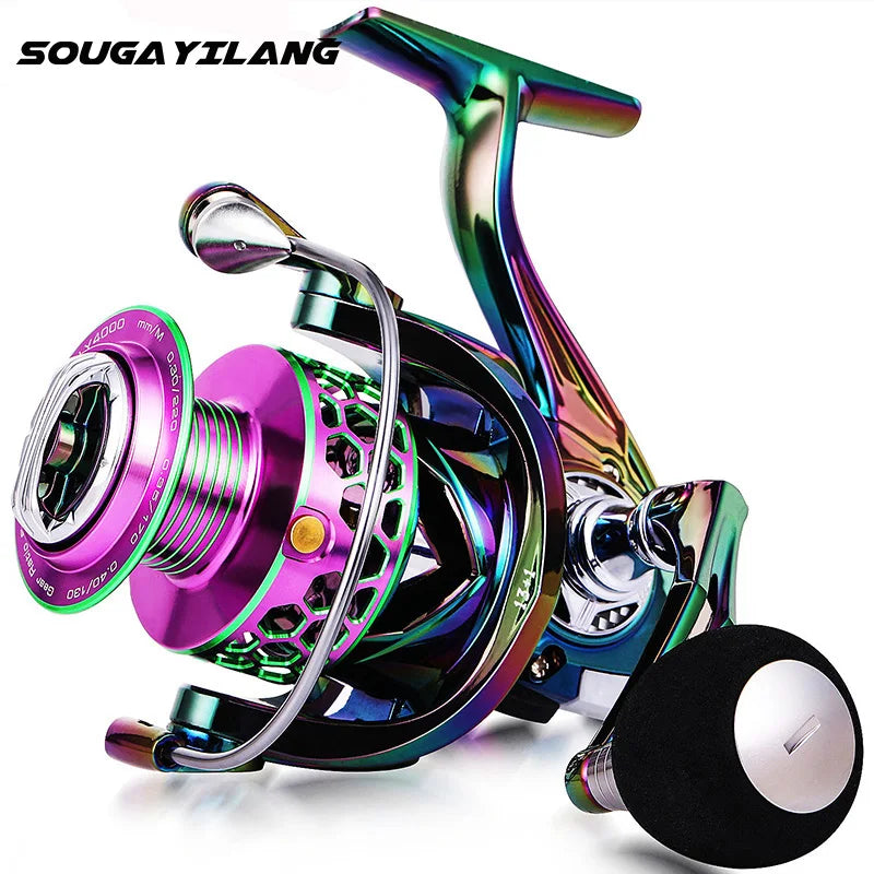 Aluminum Spool Ultra Smooth Light Weight Spinning Reel